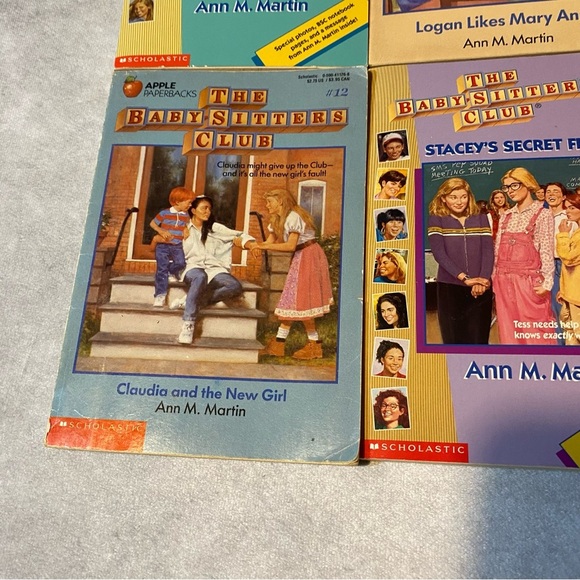 The Babysitter's Club Book Bundle #8, 10, 11, 12, 111, 115 - Picture 2 of 16